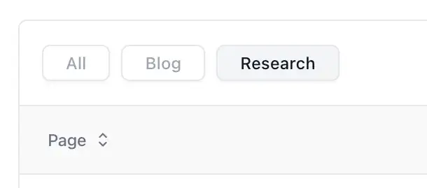 Sitemap segments